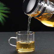Heat Resistant Glass Teapot Puer Kettle Tea Infuser Chinese Kung Fu Teawear Set High Borosilicate Thickening Heatable Pot