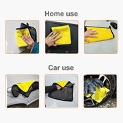 3/5/10 Pcs Extra Soft Car Wash Microfiber Towel Car Cleaning Drying Cloth Car Care Cloth Detailing Car Washtowel Never Scrat
