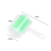 Washable Clothes Hair Sticky Roller Reusable Portable Home Clean Pet Hair Remover Sticky Roller Carpet Bed Sofa Dust Collector