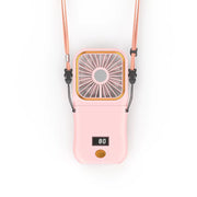Hanging Neck Fans Mini Portable Folding USB Charging 3000Mah Power Bank Portable Handheld Desktop Multi Function Fan