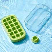 Portable Silicone Freezer Ice Trays Zero-Contact Pressure Ice Cube Mold Whiskey Ice Cream Silicone Water Bottle Ice Cube Maker
