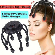 Electric Head Massager – Deep Relaxation & Stress Relief.